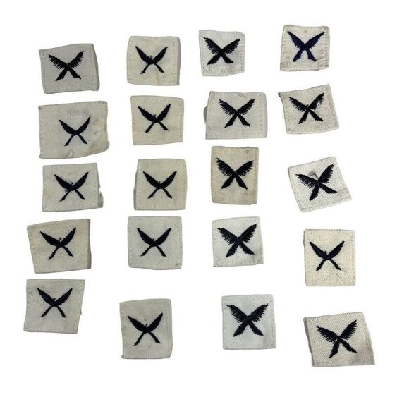 Other - Us Navy Yeoman Rank Patches Set Of 20 United States Military Lot Uniform Patch